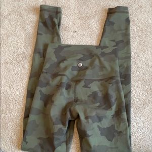 lulu lemon camo pants